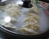 味噌ダレでいただく！白菜と春雨の餃子★作り方6写真
