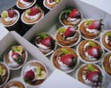 カップで♪チョコシフォン❤️クリーム入り作り方17写真