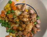レンジ簡単トムヤムクン味オムライス弁当作り方4写真
