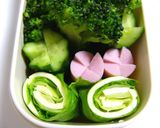 お弁当に♬くるくるレタスチーズ☆彡作り方4写真