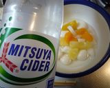 炭酸シュワシュワ♪白玉フルーツポンチ作り方3写真