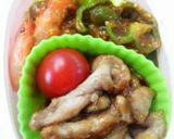豚としいたけの炒め物★お弁当に最適！作り方3写真