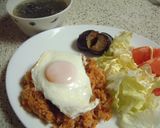 あのお店の味!?!★豚キムチチャーハン★作り方4写真