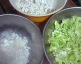 冷蔵庫にあるもので・・・納豆チャーハン作り方1写真