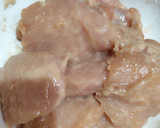 鶏むね肉とオクラのしょうが焼き作り方3写真
