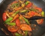 夏野菜とひき肉のチーズ焼き作り方4写真