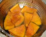 【簡単・かぼちゃの煮物】　砂糖と醤油だけ作り方4写真