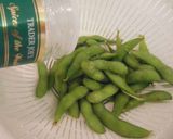 ビールに合う！！簡単、枝豆のゴマ油あえ作り方2写真