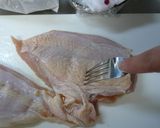 鶏肉のモヤシあんかけ作り方1写真