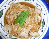 鶏肉のモヤシあんかけ作り方5写真