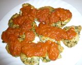 鶏むね肉のピカタ♡トマトソースがけ作り方6写真