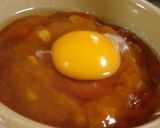 ピザソースｄeタマゴのココット焼き❤作り方1写真