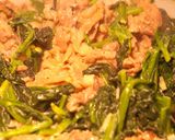 豚肉とほうれん草のクリームソース作り方4写真