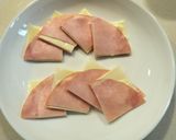 簡単おつまみ！ハムチーズマヨ作り方2写真