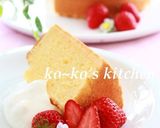 私のバニラシフォンケーキ作り方13写真