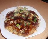 絶品ボリューム満点☆高野豆腐玉お好み焼き作り方4写真