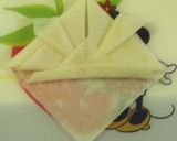 こどもの日に♪ｻｸｻｸな春巻きかぶと作り方6写真
