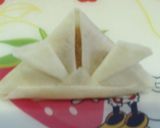 こどもの日に♪ｻｸｻｸな春巻きかぶと作り方8写真