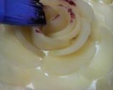 ゴージャス☆ピーチフラワーケーキ作り方10写真