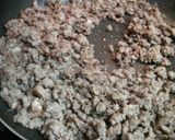 ほうれん草もバクバク食べれる！そぼろ丼♪作り方3写真