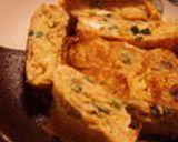お弁当に♪ねぎじゃこ大葉の卵焼き作り方13写真
