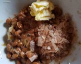 納豆うどん作り方1写真