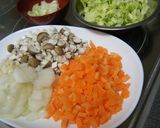 食べる野菜スープ☆コンソメ味作り方1写真