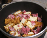 厚揚げと豚肉の炒め煮★作り方2写真