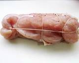 鶏胸肉で野菜チーズのチキンロール作り方6写真