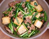 ニラと厚揚げの☆豚のしょうが焼き🤩🍚作り方6写真