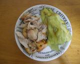 焼きナスと手羽元のマスタード醤油作り方3写真