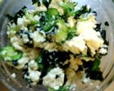 5分で✿韓国のりと豆腐のあえもの作り方4写真