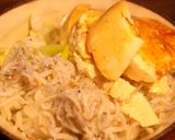 しらす（ちりめんじゃこ）豆腐のせご飯作り方5写真