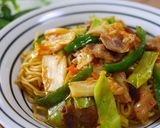 元気もりもりキムチ焼きそば作り方6写真