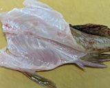 ベラとカサゴの刺身(昆布締め)作り方1写真