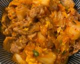豚キムチ丼作り方7写真