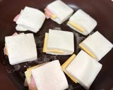 ふわとろリッチ♪はんぺんのハムチーズ焼き作り方4写真