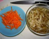 しっかり濃い味！鶏ごぼう御飯作り方1写真