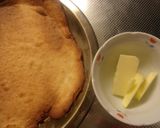 １５ｃｍのキャラメルとチョコチーズケーキ作り方2写真