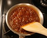 １５ｃｍのキャラメルとチョコチーズケーキ作り方16写真