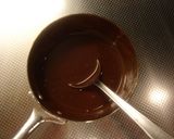 １５ｃｍのキャラメルとチョコチーズケーキ作り方20写真