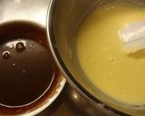 １５ｃｍのキャラメルとチョコチーズケーキ作り方23写真