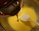 １５ｃｍのキャラメルとチョコチーズケーキ作り方24写真