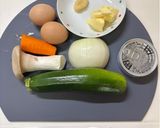 【簡単副菜】ズッキーニとツナのふわ玉炒め作り方1写真