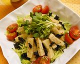 カリッサクッ★高野豆腐クルトンのサラダ作り方5写真