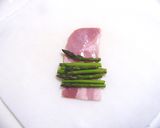 お弁当に♬レンジでアスパラベーコン☆彡作り方1写真