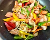 厚揚げと彩り野菜のミートボール餡かけ作り方14写真