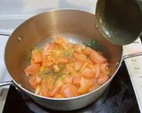 トマトと白菜の卵スープ(中華風)作り方3写真