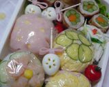 子供のお弁当にo◕☻簡単手毬すし☻◕o作り方8写真