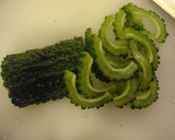 ゴーヤ・みょうがと大根の鶏肉さっぱりあえ作り方2写真